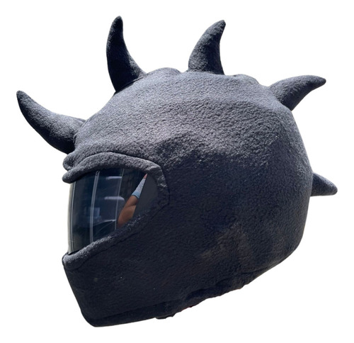 Funda Protectora Casco Motocicleta Felpa De Dibujos Animados