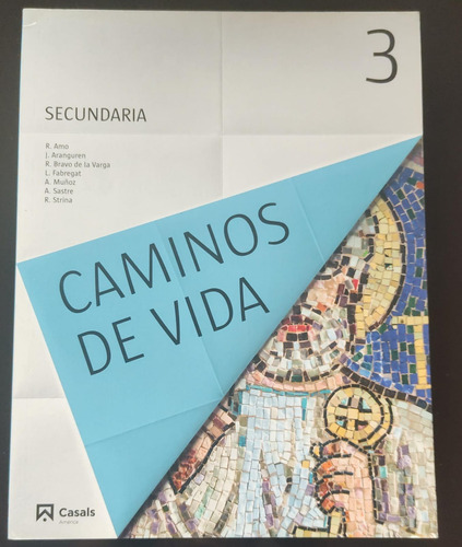 Libro De Religion Caminos De Vida 3 De Secundaria Casals