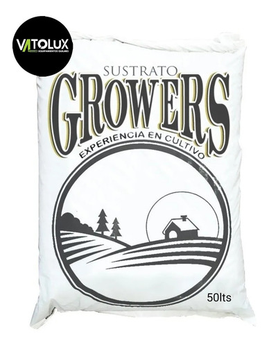 Sustrato Cultivo Indoor 50lts Growers Original Vatolux