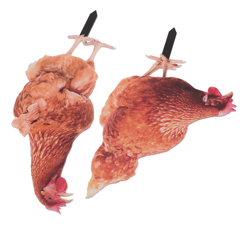 Estaca Acrílica Para Pollo, Colorida, Resistente A La Intemp
