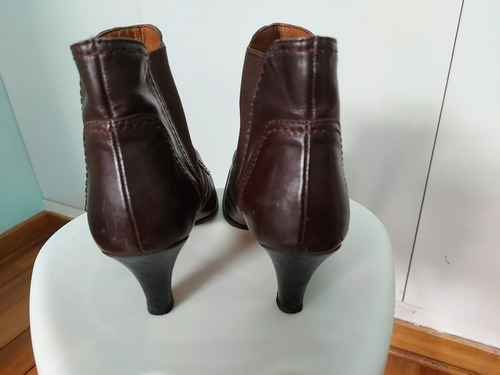 Botines De Cuero Tanguis Talla 37