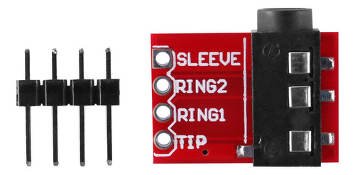 Trrs, Conector Breakout Board De 3,5 Mm, Auriculares, Vídeo,