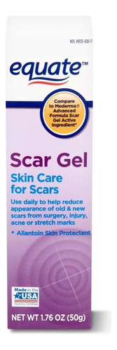 Scar Gel Equate Ultra Día/noche Para Piel Seca De 50ml/50g 12+ Años