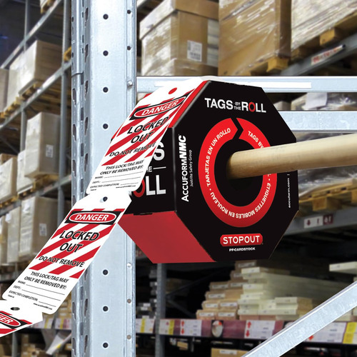 Papeles Adhesivos Resistente Al Desgarro Accuform Tar418