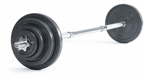 Telk Peso Ajustable 133 Libra 60 Barbell Hierro Fundido