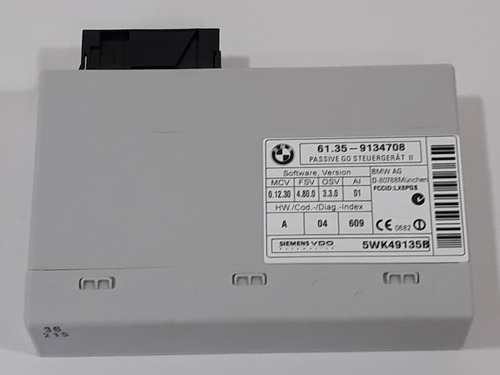 61359134708 Módulo Controle Passivo Bmw 328 I 2008 A 2012