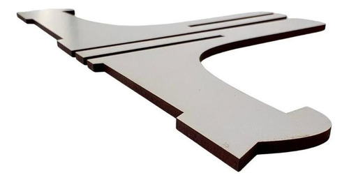 Imagen 2 de 5 de Pack De 6 Atriles De Madera Bicolor 12 Cm.