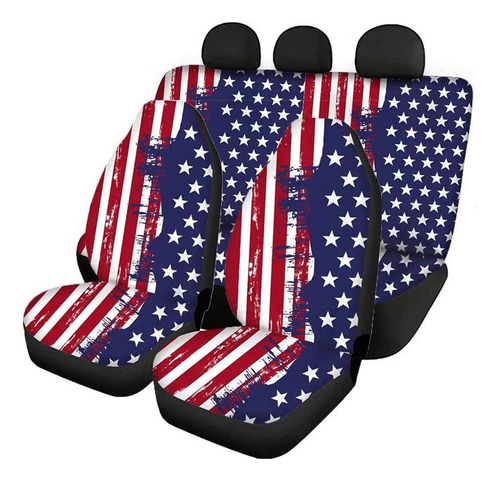 Afpanqz Patriotic American Flag Car Seat Cover Accesorios Pr