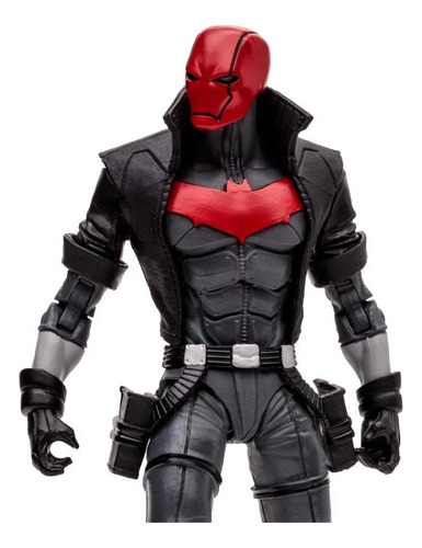 Red Hood Dc Multiverse Edición Limitada Blanco Y Negro 