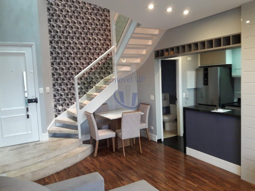 Imagem 1 de 6 de Linda Cobertura Toda Mobiliada Entrar E Morar! Oportunidade R$ 799 Mil - V-1802