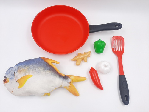 Juego Didactico De Cocina Para Niños Pecesito Con Movimiento