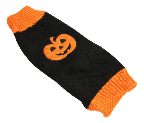 Suéter De Halloween Cálido Y Elástico Con Cuello Alto Para M