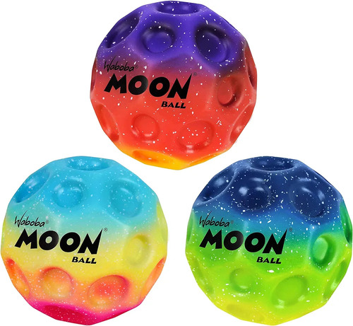 Pelotas Lunar Alto Rebote Degradada Waboba Moom Ball Sonido