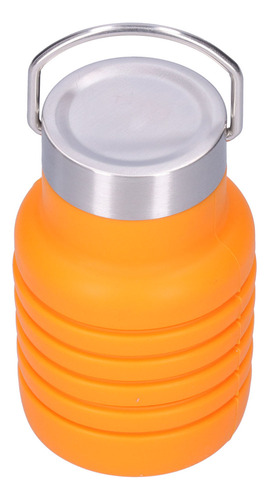 Vaso Para Beber Botella De Agua De Silicona Plegable De 500