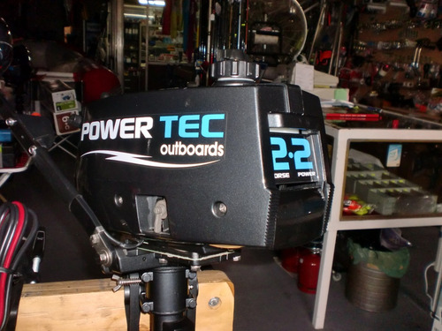 Imagen 2 de 3 de Motor Powertec 2,2 Hp 2 Tiempos Quilmes