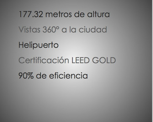Imagen 14 de 16 de Oficina En Renta , Torre Mitikah , Ofic.4 300m2 , $31.00