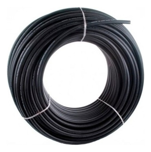 Manguera Riego Negra Reforzada Polietileno 3/4'' K4 100m Color Negro