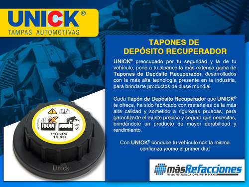 Tapón Llenado De Aceite Peugeot 206 1999-2009 Unick