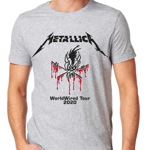 Remera Metallica 100% Algodón Calidad Premium 2