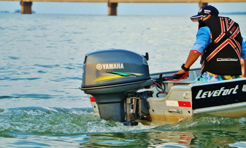 Motor De Popa Yamaha 40hp Aws 2t Comando A Distância I.e