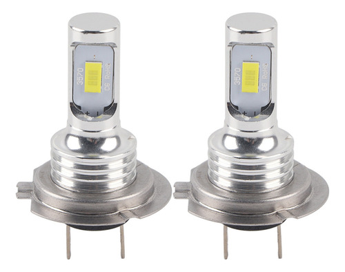 Para 2pcs 80w 6000k H7 Led Coche Niebla Luz Blanca 12-24v /