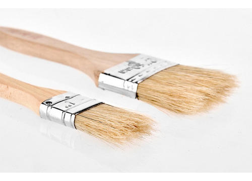 Cc 6 Cepillos Para Masa De Cerdas Naturales Con Mango De