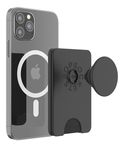 Carteira Popsockets Popwallet + Para Magsafe Black Suporte