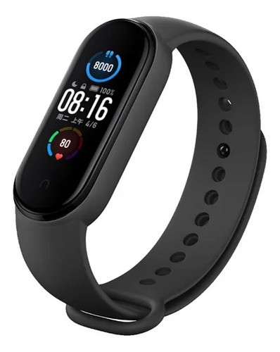 Pulseira Silicone Compatível Com Xiaomi Mi Band 5 6