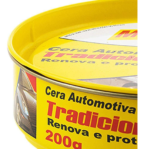 Kit Com 6 Cera Automotiva Para Polimento 200g Mundial Prime