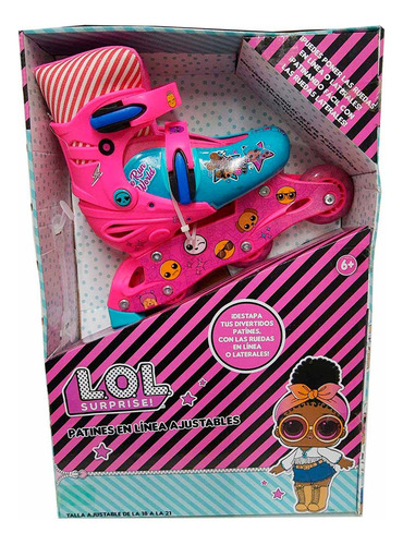 Patines En LĂnea Ajustables 18-21 Lol Surprise