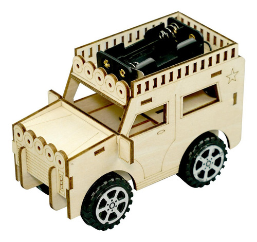 Kit De Modelo De Coche De Madera Modelo De Coches De Juguete