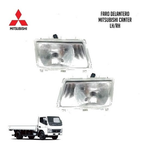 Faro Delantero Tipo Original Mitsubishi Canter 