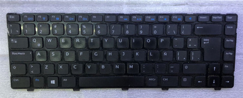 Teclado Notebook Dell Inspiron 14 P37g Negro Español Latinoamérica (Usado)