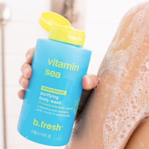Gel De Baño B.fresh Vitamin Sea Nourishing Con Marine Botani