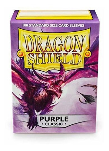 Carpeta Y Funda Para Tarj Dragon Shield - Classic Purple 100