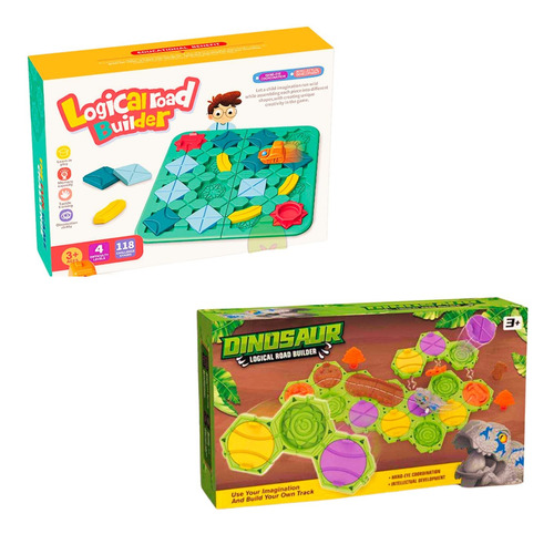 Set 2 Juegos Logica Niños Montessori 