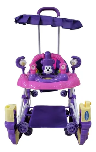 Andador Voyage Mecedor Monkey Lila