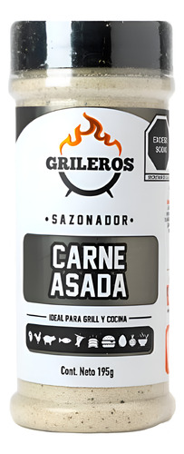 Sazonadores Grileros 195g Para Carnes, Pollos Y Guisos / Carne Asada