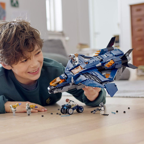 Lego 76126 Marvel Avengers Ultimate Quinjet Plane, Set De Ju