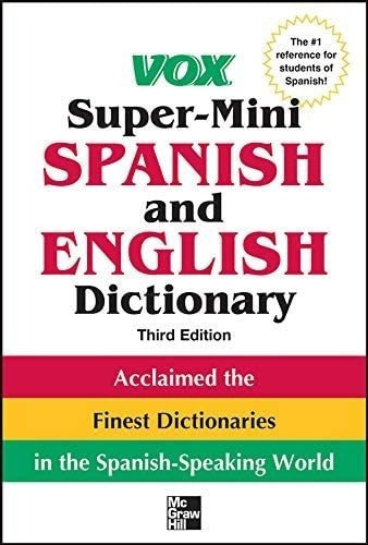 Libro: Vox Super-mini Spanish And English Dictionary, 3rd Ed