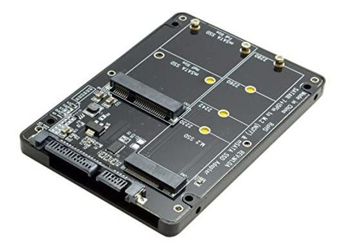 Cablecc 2 En 1 Combo M.2 Ngff B-key Y Msata Ssd A Sa