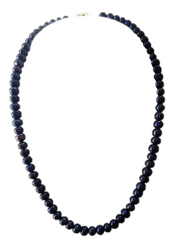 Collar Perla Natural Cultivada Negra Akoya A032