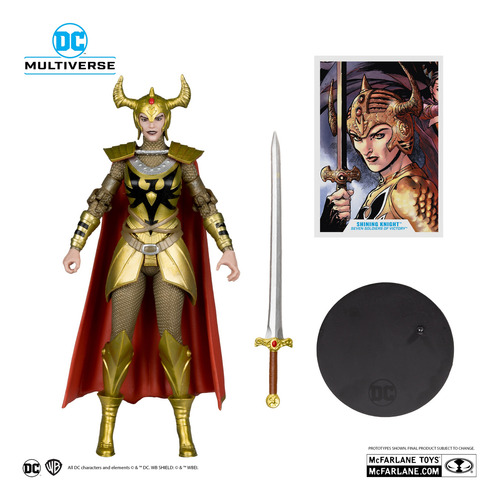 Shining Knight (platinum Edition) Mcfarlane Toys (Usado)