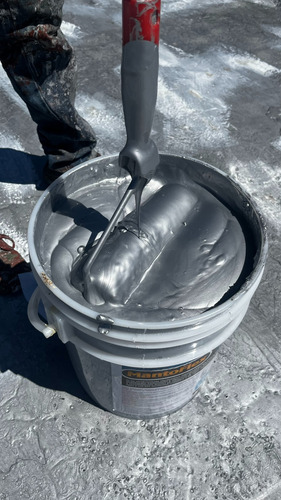 Pintura Impermeabilizante Manto Flex Silver Cuñete Aluminio