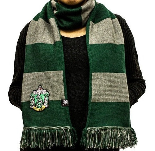 Bufanda Harry Potter Slytherin Original Escudo | MercadoLibre