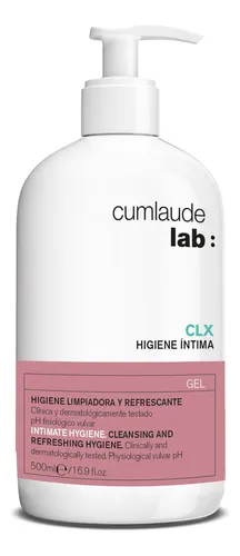 Gel Limpiador Higiene Intima Clx 500ml Cumlaude Lab