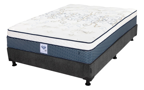 Colchon Queen Size Spring Air Cantabria+box+cloud+softy