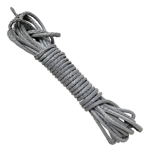 Kit 20 Metros Cabo Dyneema Sk78 2mm Resinado Cinza