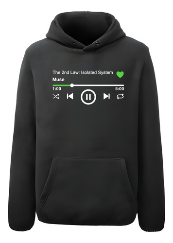 Sudadera Musical Muse | The 2nd Law: Isolated System