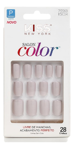 Kiss NY Unha Salon Color Little Princess KSC54BR